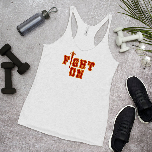 Cool Southern California Football Slogan Native Fan Women's Racerback Tank Top