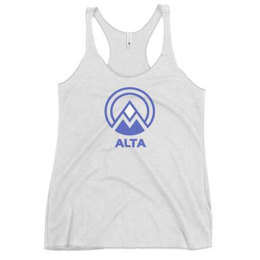 Alta Utah Skiing Snowboarding Fan Women's Racerback Tank Top
