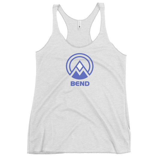 Bend Oregon Skiing Snowboarding Fan Women's Racerback Tank Top