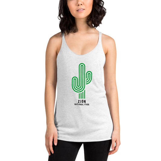 Zion National Park Utah  Women's Racerback Tank Top