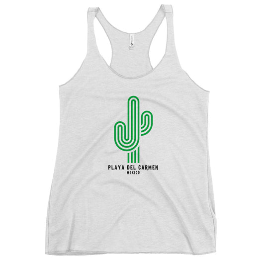 Playa Del Carmen Mexico Women's Racerback Tank Top