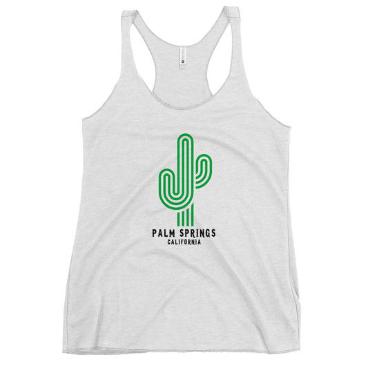 Palm Springs California  Women's Racerback Tank Top