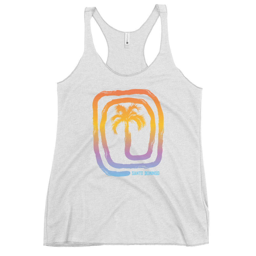 Cool Santo Domingo Dominican Republic  Vacation Women's Racerback Tank Top