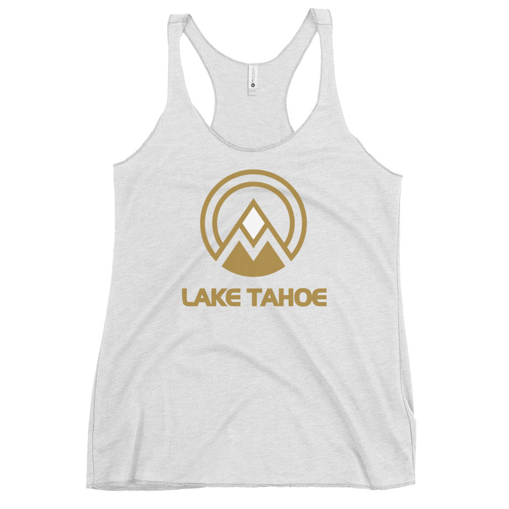 Lake Tahoe California Ski Resort Vacation Souvenir Women's Racerback Tank Top