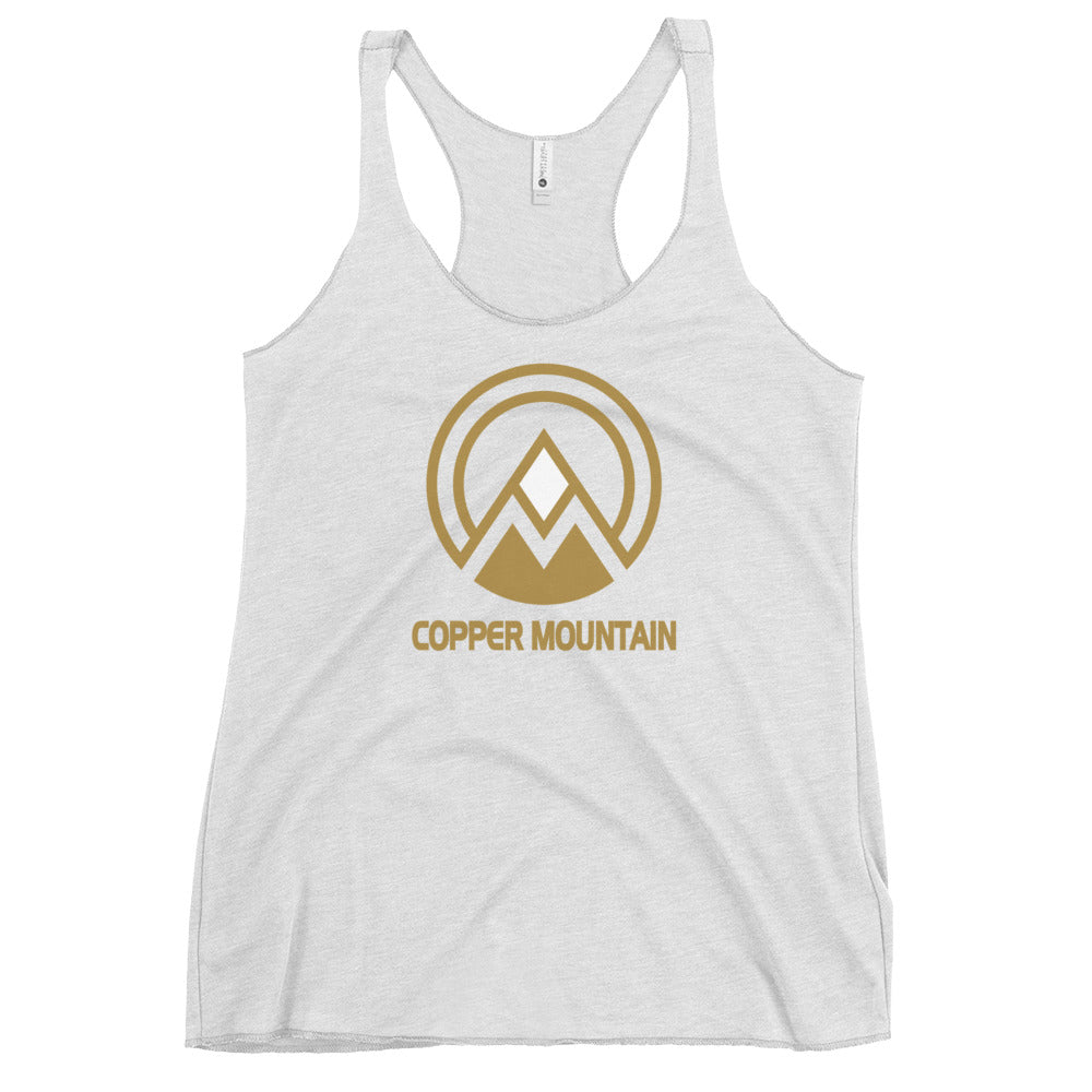 Copper Mountain Colorado Ski Resort Vacation Souvenir Women's Racerback Tank Top