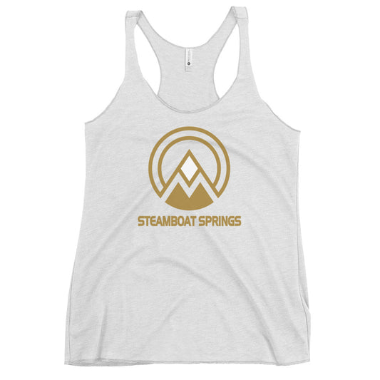 Steamboat Springs Colorado Ski Resort Vacation Souvenir Women's Racerback Tank Top