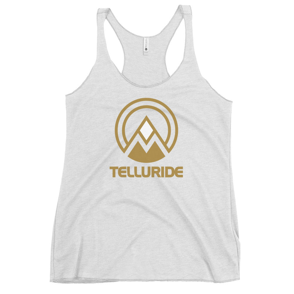 Telluride Colorado Ski Resort Vacation Souvenir Women's Racerback Tank Top