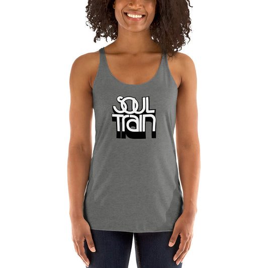 Soul Train Old School 70s Dance TV Show Women's Racerback Tank Top