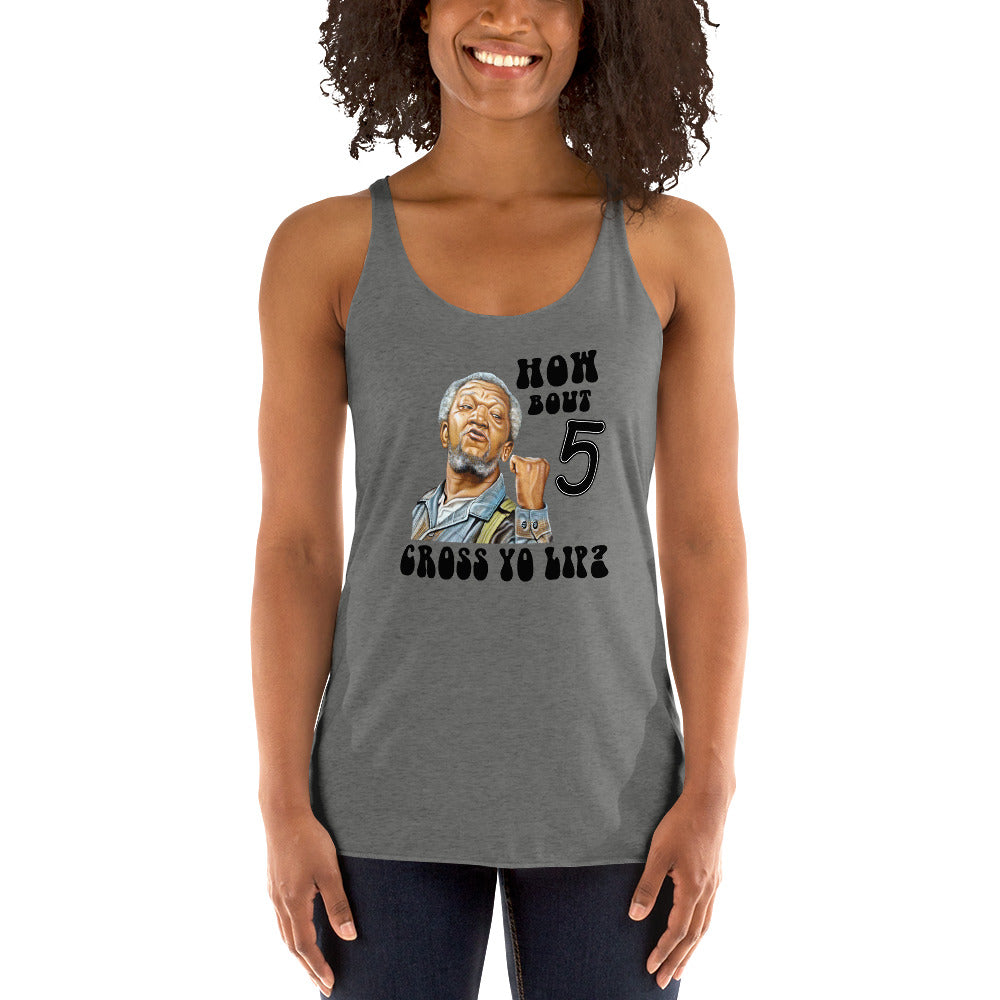 Funny Old School 70s Sanford Sitcom Comedy TV Show Women's Racerback Tank Top