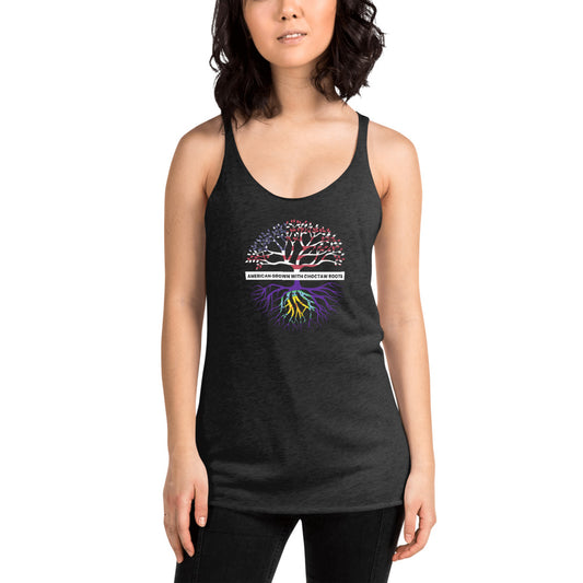 Choctaw Indian Native American Tribe Ancestry Heritage Women's Racerback Tank Top