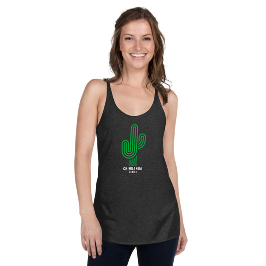 Chihuahua Mexico  Graphic Print Women's Racerback Tank Top
