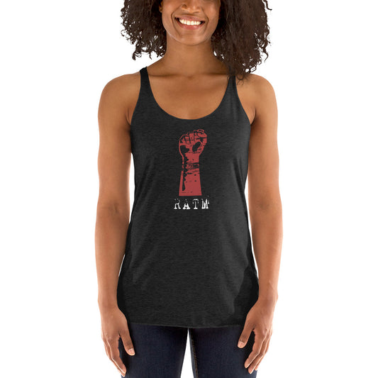 Rage Rock Music Fan Women's Racerback Tank Top