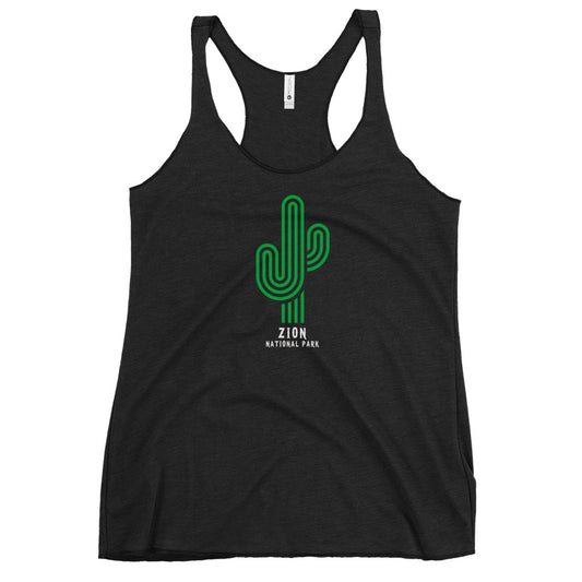 Zion National Park Utah  Graphic Print Women's Racerback Tank Top