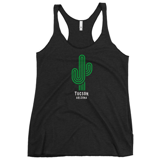 Tucson Arizona Graphic Print Women's Racerback Tank Top