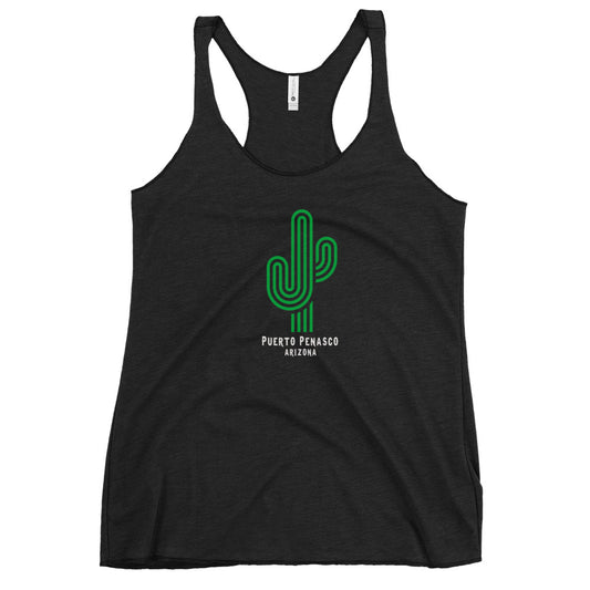 Puerto Penasco Mexico  Graphic Print Women's Racerback Tank Top