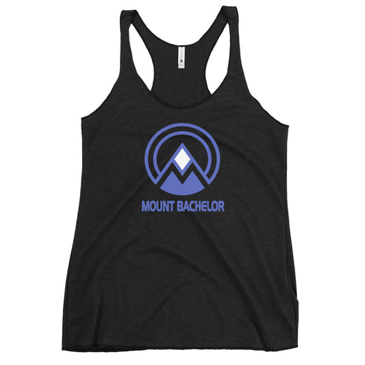 Mount Bachelor Oregon Ski Resort Vacation Souvenir Women's Racerback Tank Top