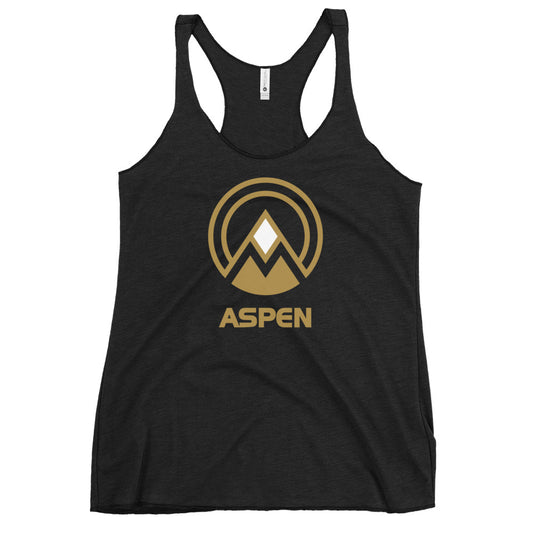 Aspen Colorado Ski Resort Vacation Souvenir Women's Racerback Tank Top