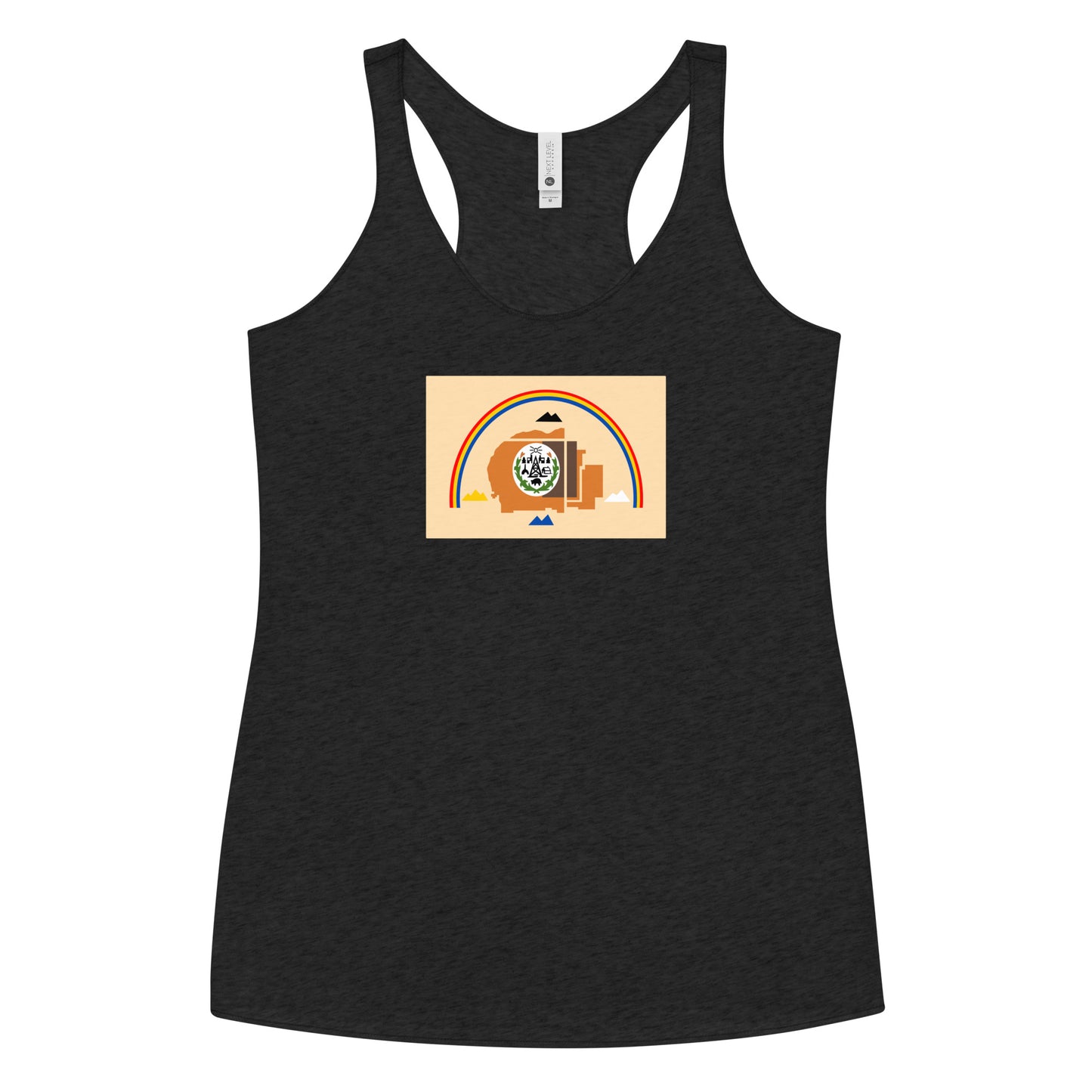 Navajo Indian Native American Pride Ancestry Tribe Flag Women's Racerback Tank Top