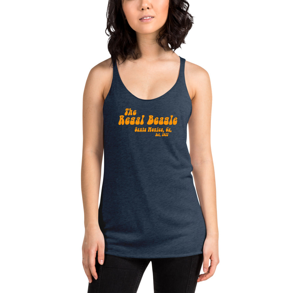 Regal Beagle Old School 70s Sitcom TV Show Women's Racerback Tank Top