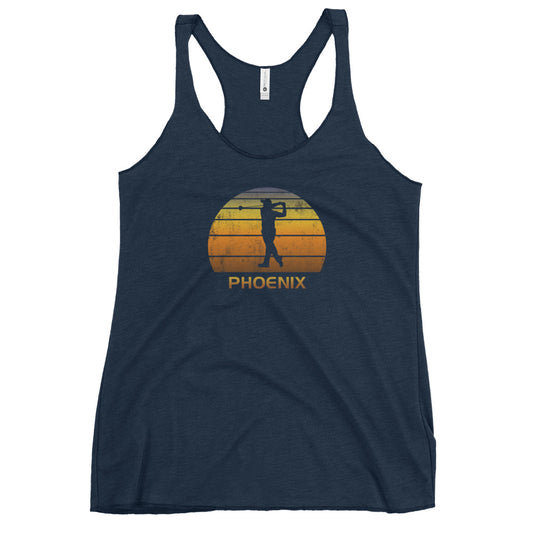 Phoenix Arizona Golf Fan Golfer Women's Racerback Tank Top