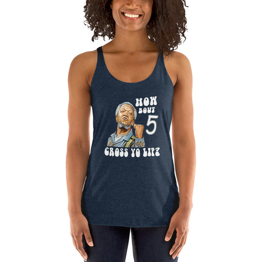 Funny Old School 70s Sanford Sitcom Comedy TV Show Women's Racerback Tank Top