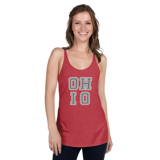 State Of Ohio Cool Native Home Fan Women's Racerback Tank Top