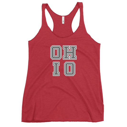 State Of Ohio Cool Native Home Fan Women's Racerback Tank Top
