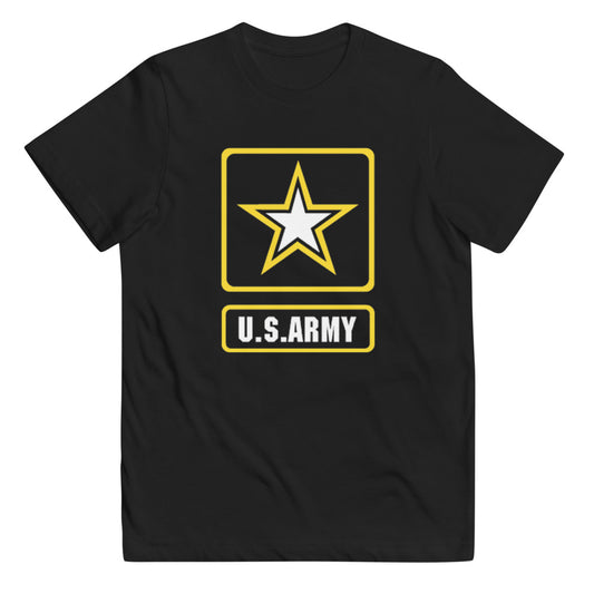 U.S. Army Military Service Active Retired Veteran Appreciation Youth Jersey T-Shirt