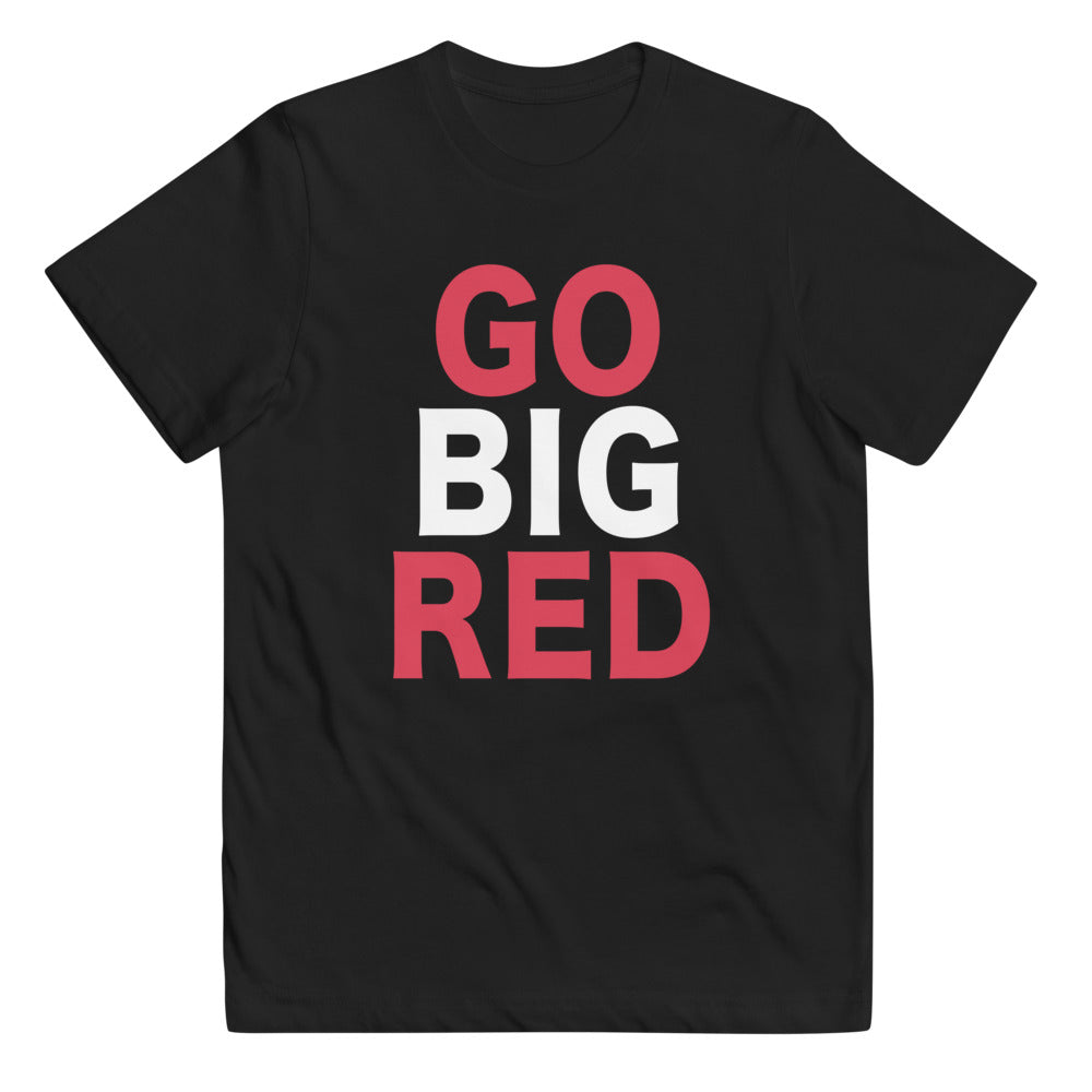 Nebraska Fan College Slogan Football Youth Jersey T-Shirt