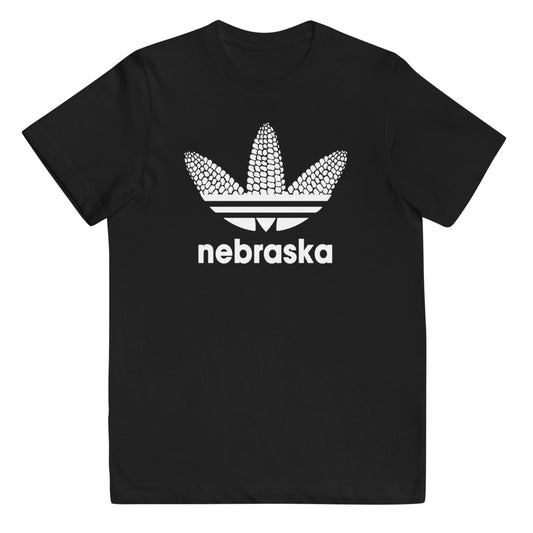 Nebraska Fan Funny College Football Youth Jersey T-Shirt