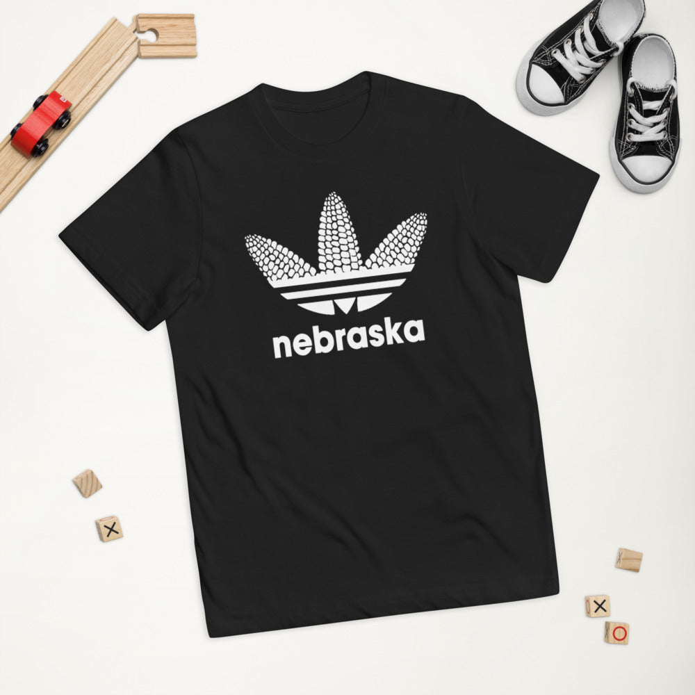 Nebraska Fan Funny College Football Youth Jersey T-Shirt