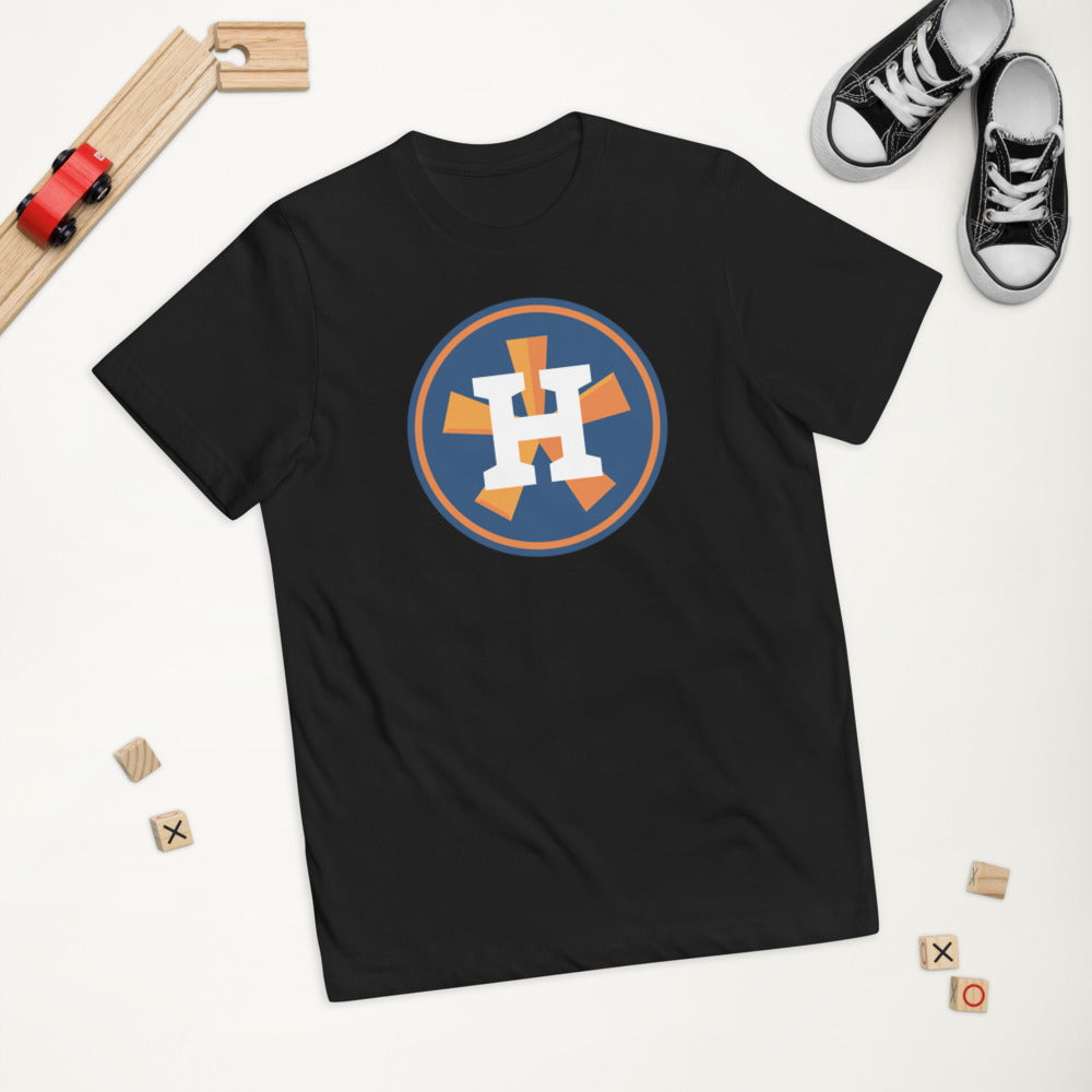 Anti Houston Asterisk Funny Baseball Fan Youth Jersey T-Shirt