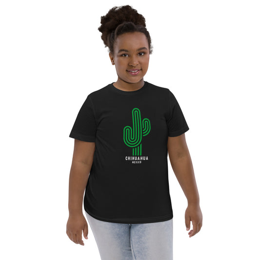 Chihuahua Mexico Graphic Print Youth Jersey T-Shirt