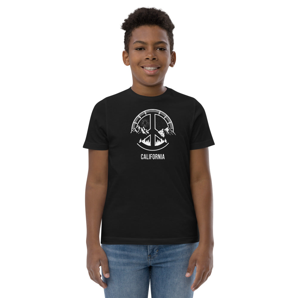 Cool California Outdoors Fan Nature Lover Ski Youth Jersey T-Shirt