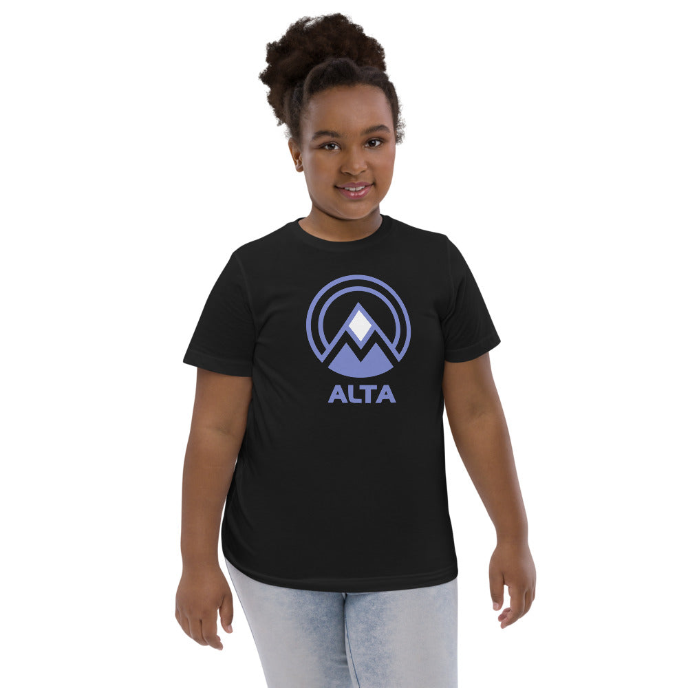 Alta Utah Skiing Snowboarding Fan Youth Jersey T-Shirt