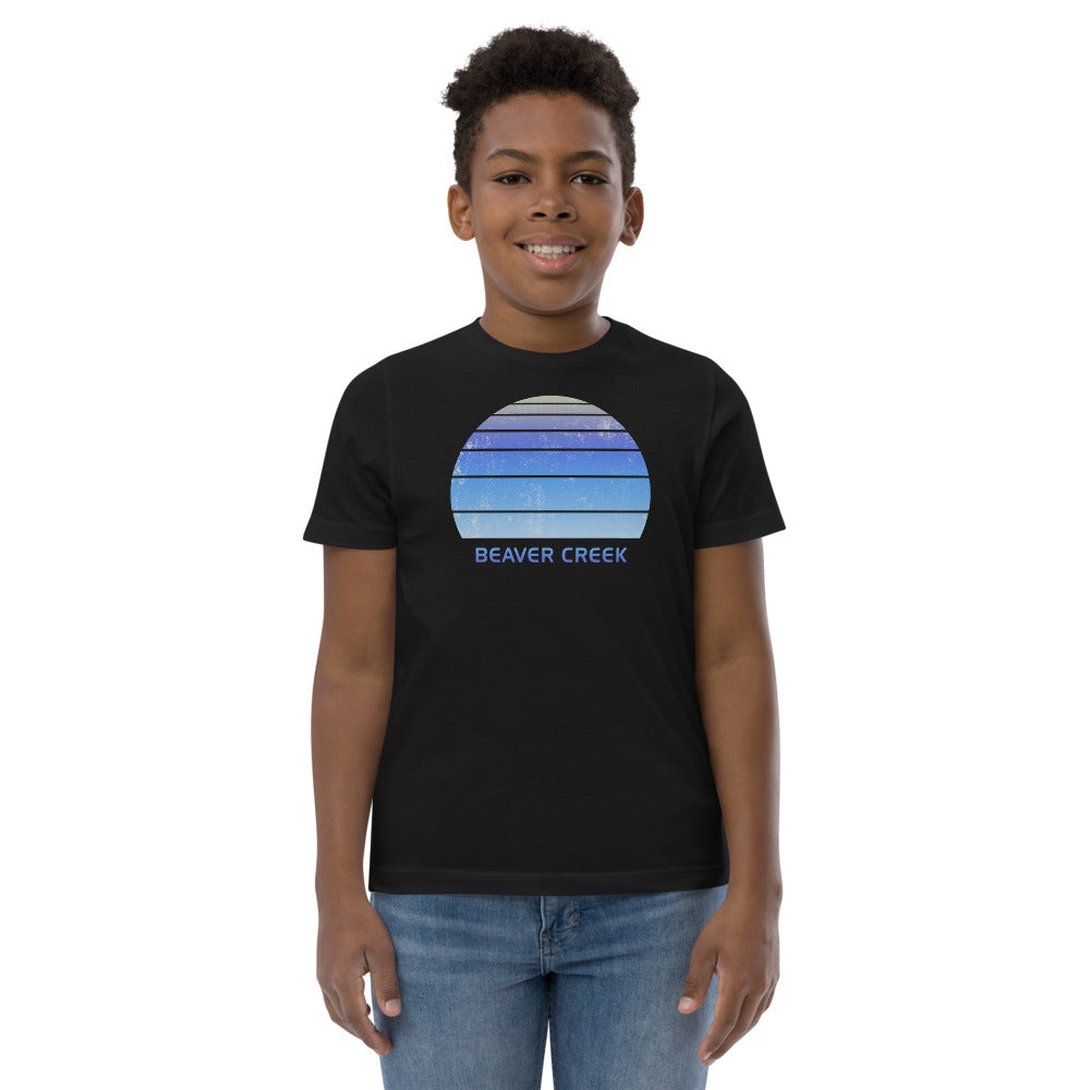 Retro Beaver Creek Colorado Ski Skiing Fan Youth Jersey T-Shirt