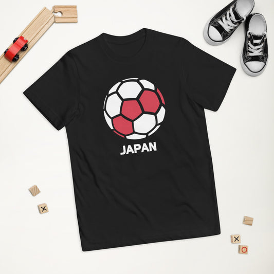 Japan National Soccer Team Football Country Flag Pride Youth Jersey T-Shirt