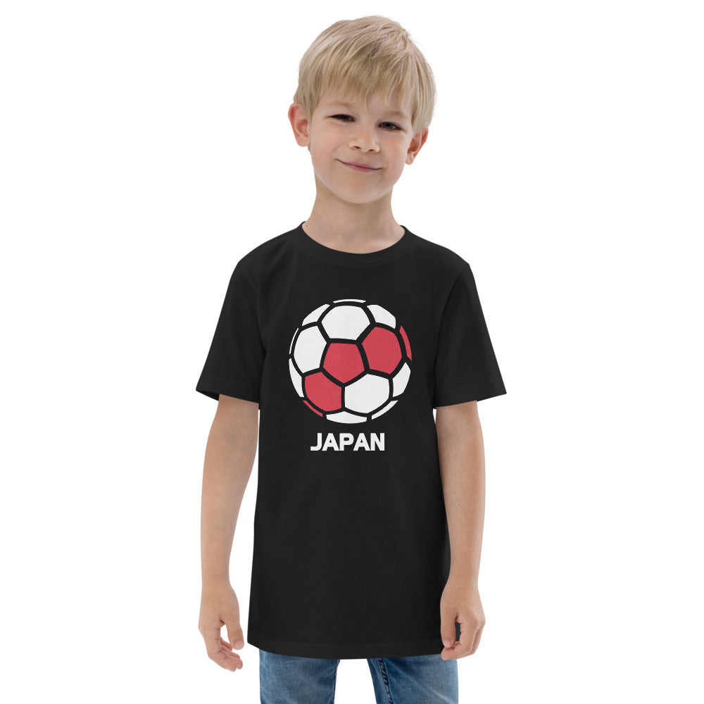 Japan National Soccer Team Football Country Flag Pride Youth Jersey T-Shirt