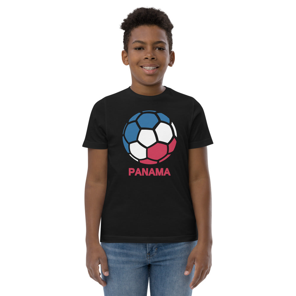 Panama National Soccer Team Football Country Flag Pride Youth Jersey T-Shirt