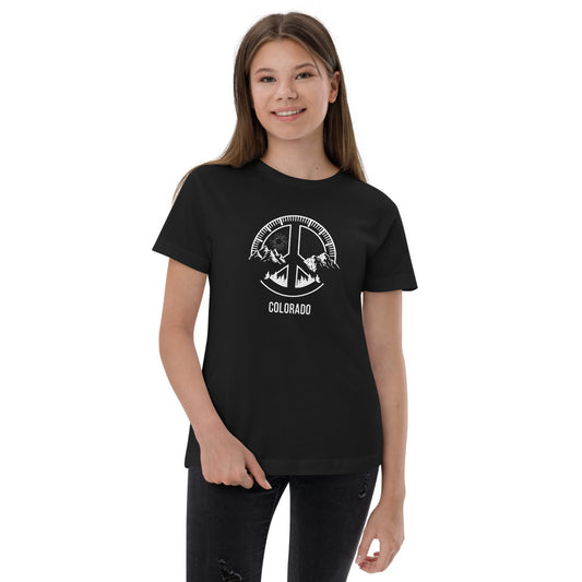 Colorado Skiing Snowboarding Camping Fan Youth Jersey T-Shirt