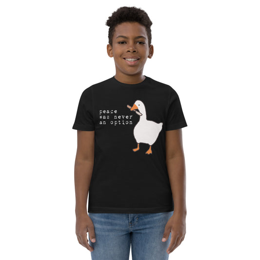 Untitled Goose Slogan Gamer Video Game Fan Youth Jersey T-Shirt