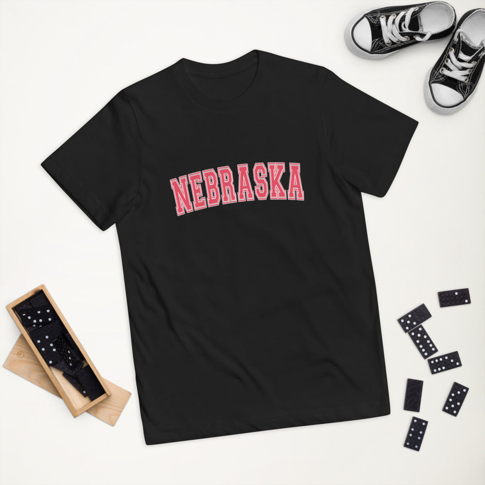 Nebraska College Football Fan Youth Jersey T-Shirt