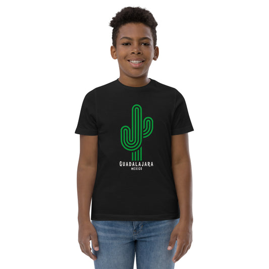 Guadalajara Mexico Graphic Print Youth Jersey T-Shirt