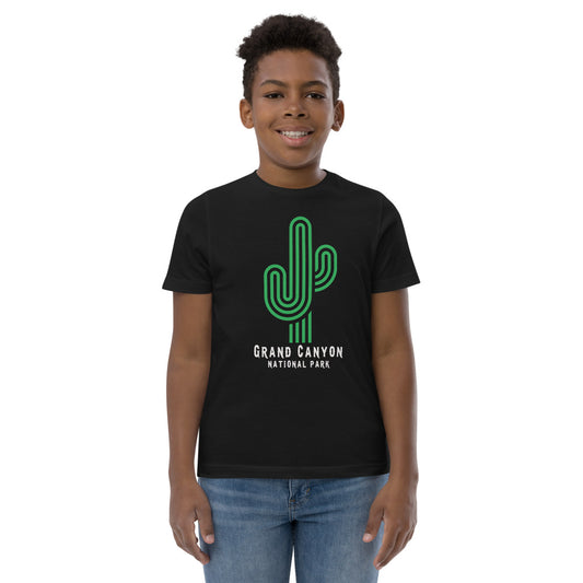 Grand Canyon National Park Arizona Graphic Print Youth Jersey T-Shirt