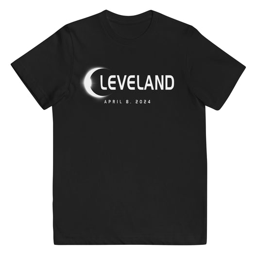 Cleveland Ohio Eclipse Souvenir April 8th 2024 Youth Jersey T-Shirt