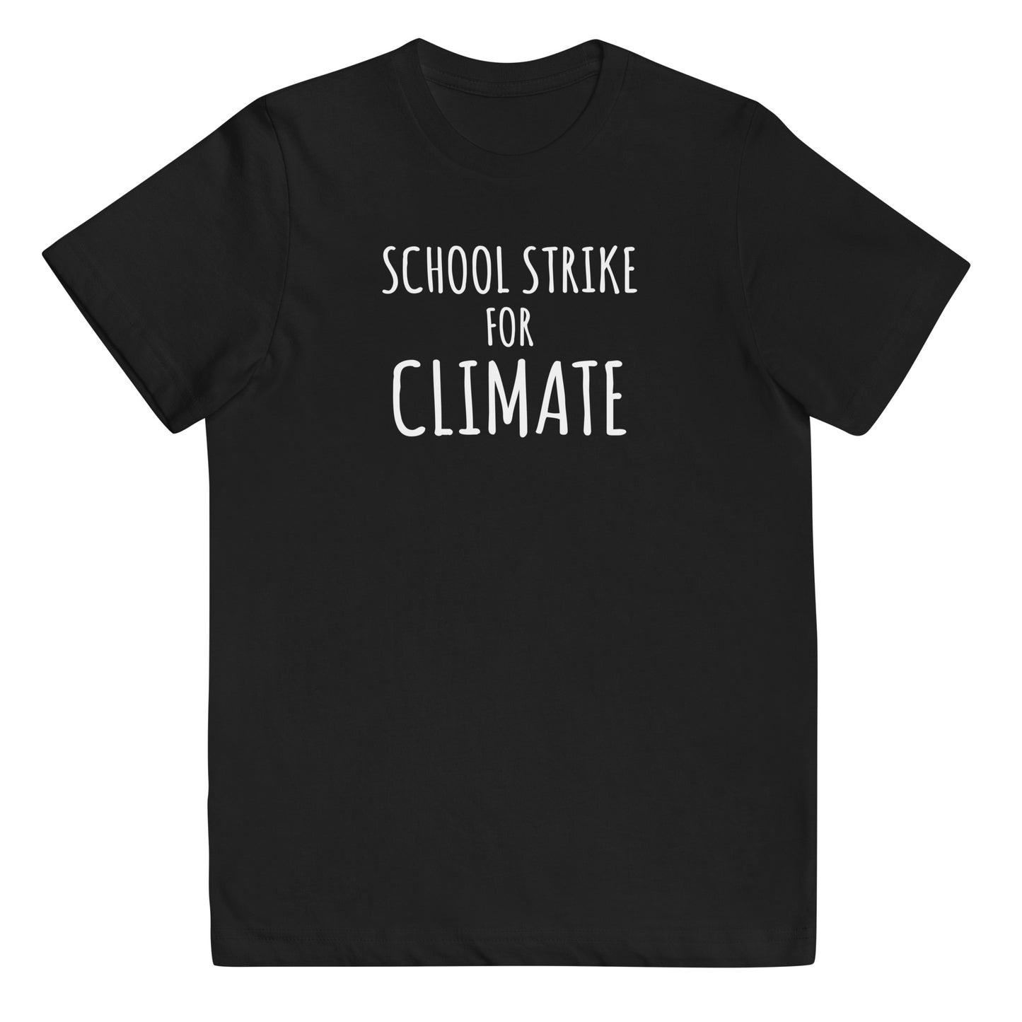 School Strike For Climate Change Movement Youth Jersey T-Shirt