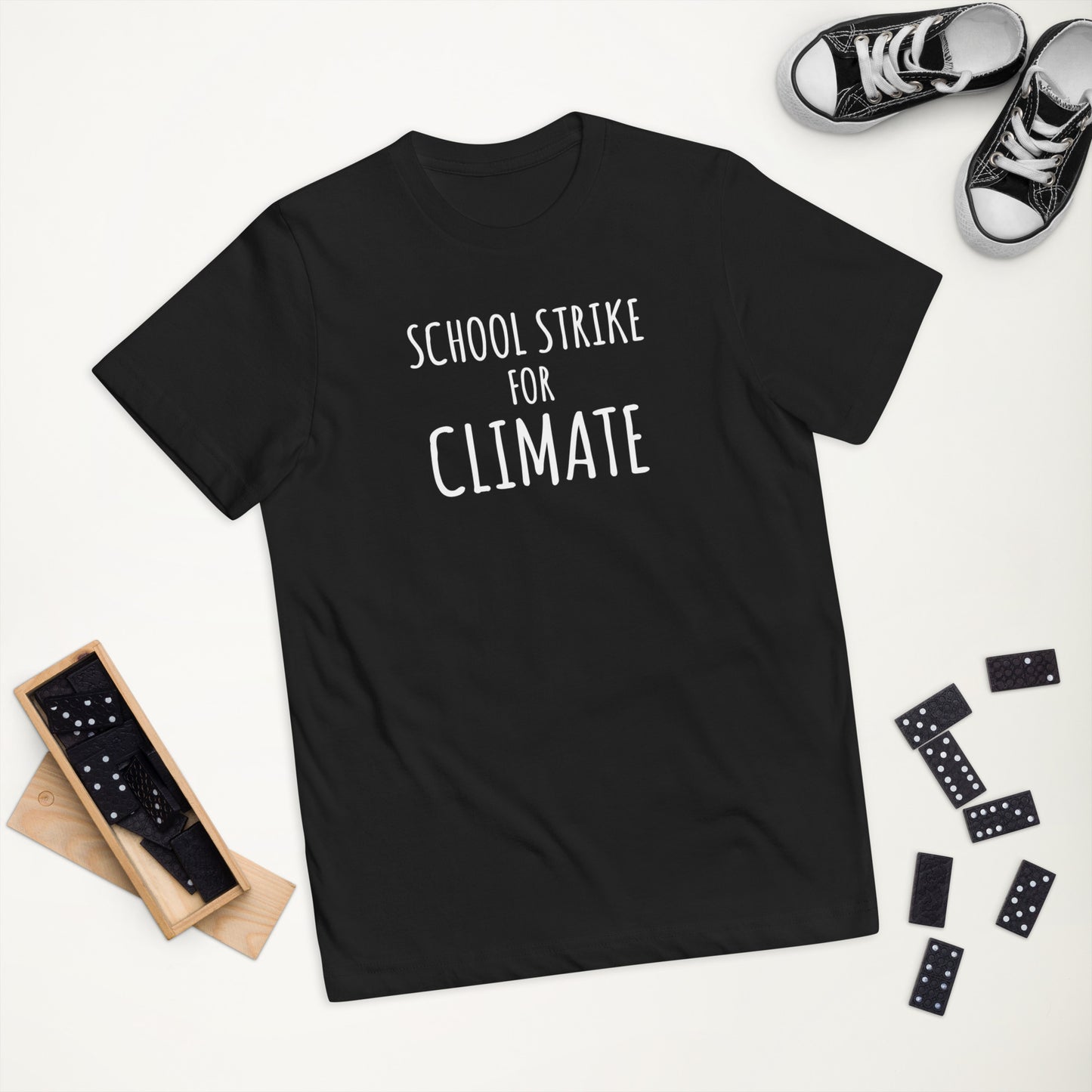 School Strike For Climate Change Movement Youth Jersey T-Shirt