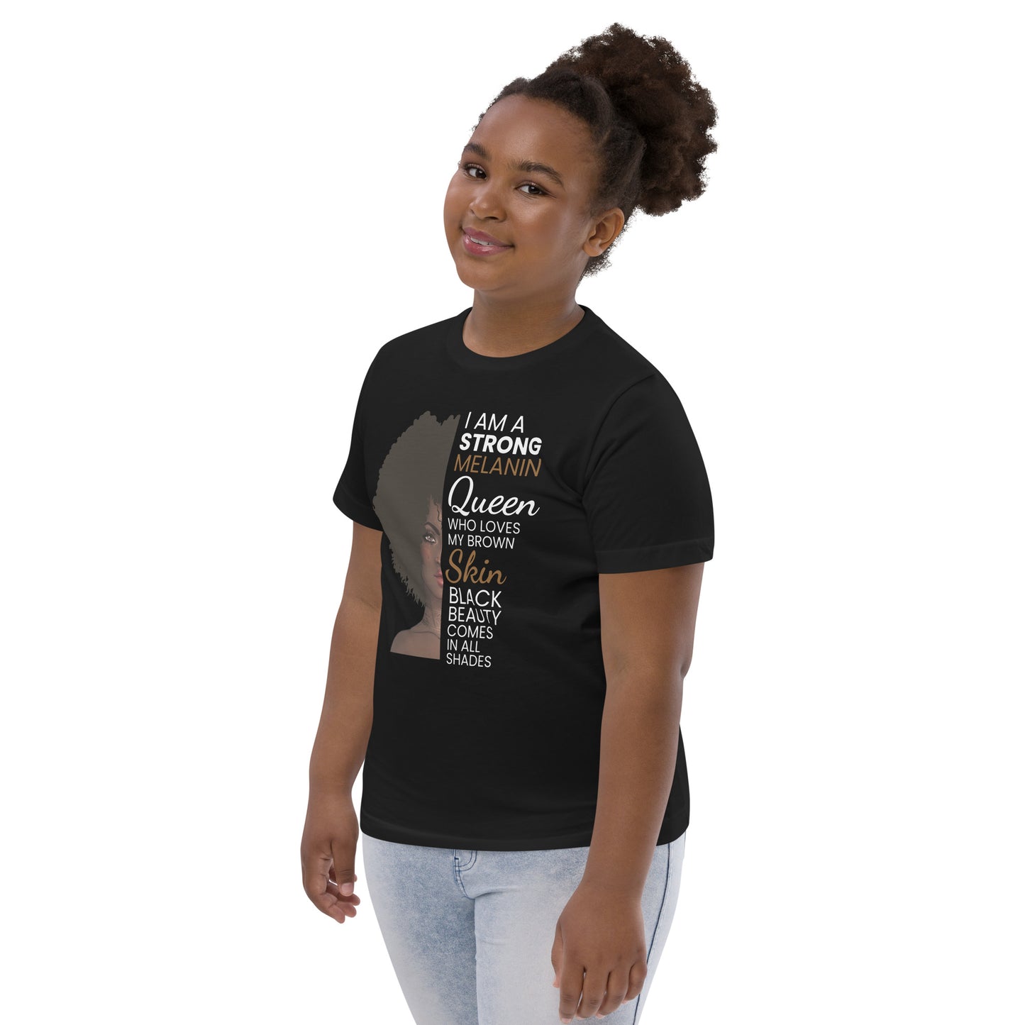 African American Women Pride Quote Black Youth Jersey T-Shirt