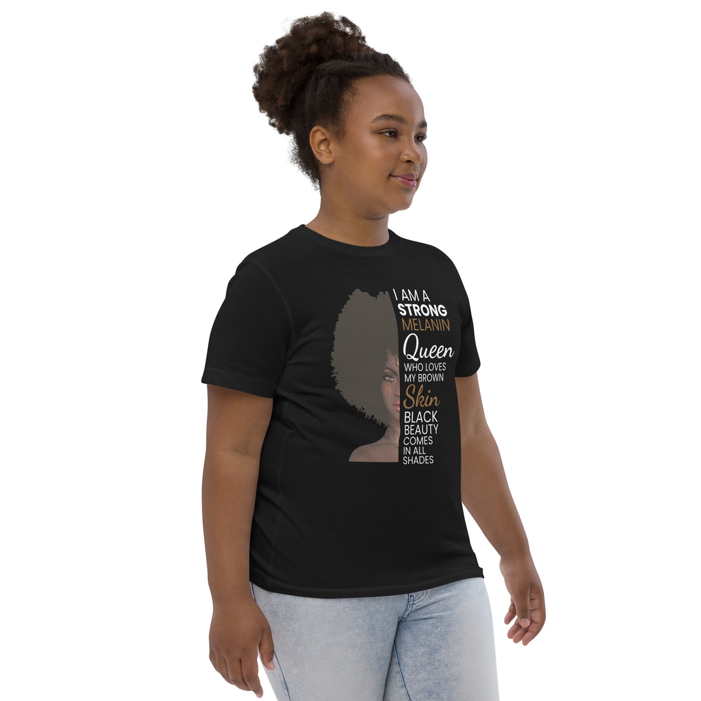 African American Women Pride Quote Black Youth Jersey T-Shirt