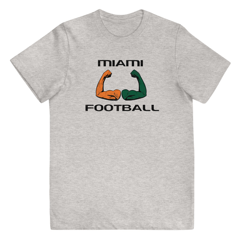 Miami Native 305 Area Code College Football Fan Youth Jersey T-Shirt